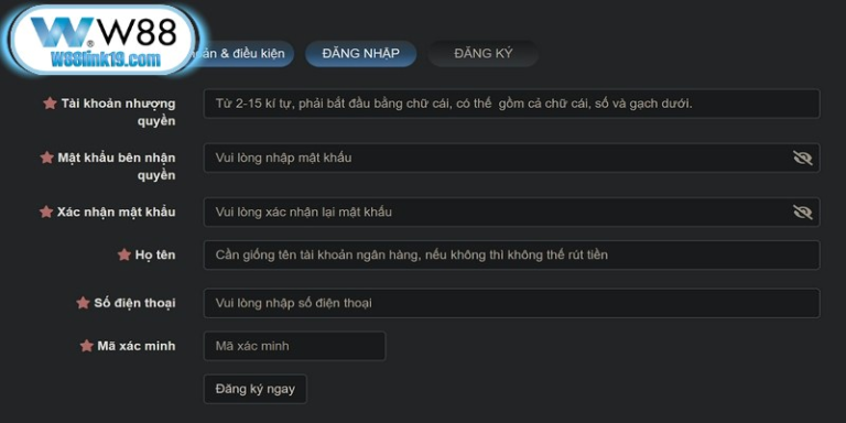 W88 Performance and Speed Test