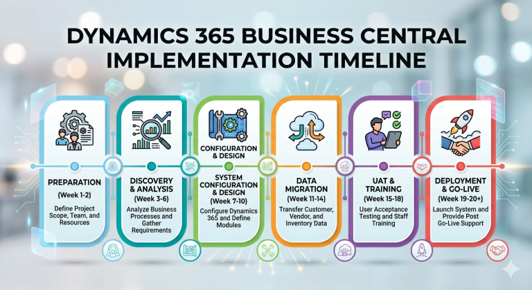 Business Central Implementation Timeline for 2026: What to Expect