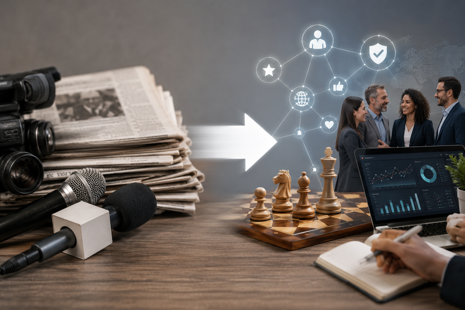 How Modern PR Is Shifting From Press Coverage to Reputation Strategy