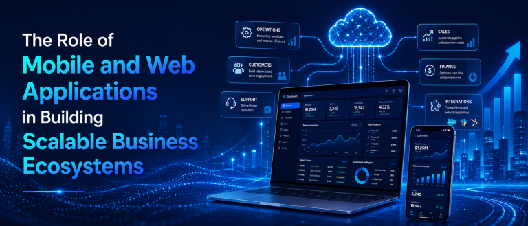 The Role of Mobile and Web Applications in Building Scalable Business Ecosystems