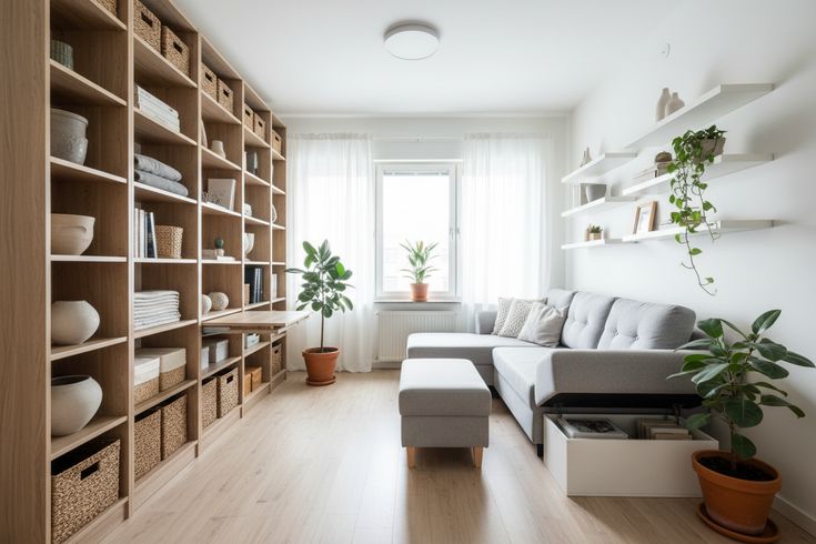 Space-saving shelving ideas that make a compact home feel bigger