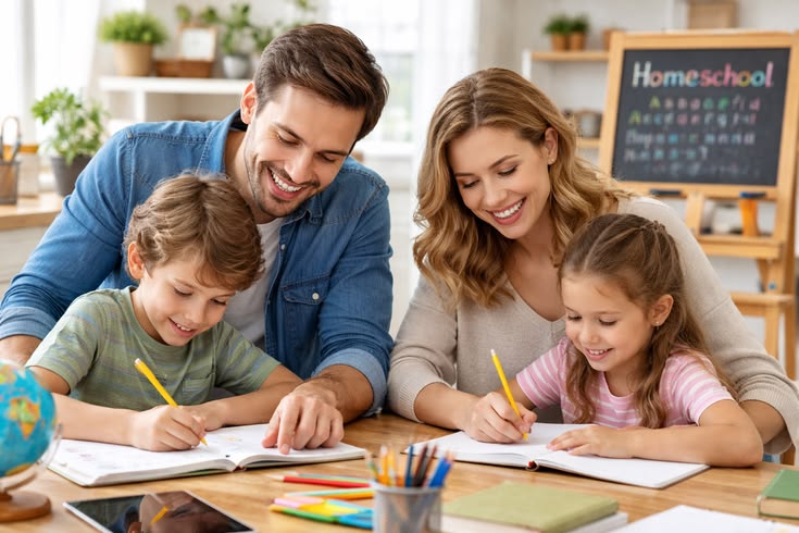 Modern family redefining household meaning