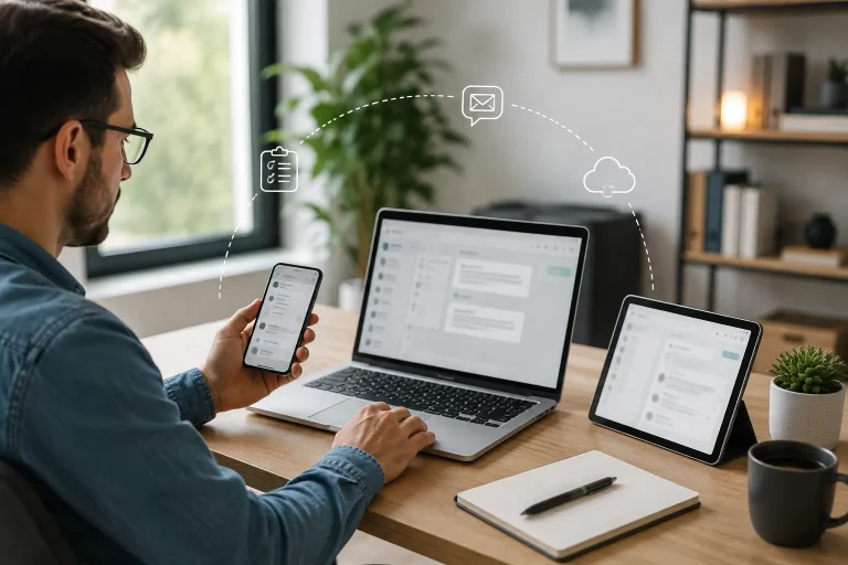 How Digital Communication Tools Improve Productivity Across Different Devices
