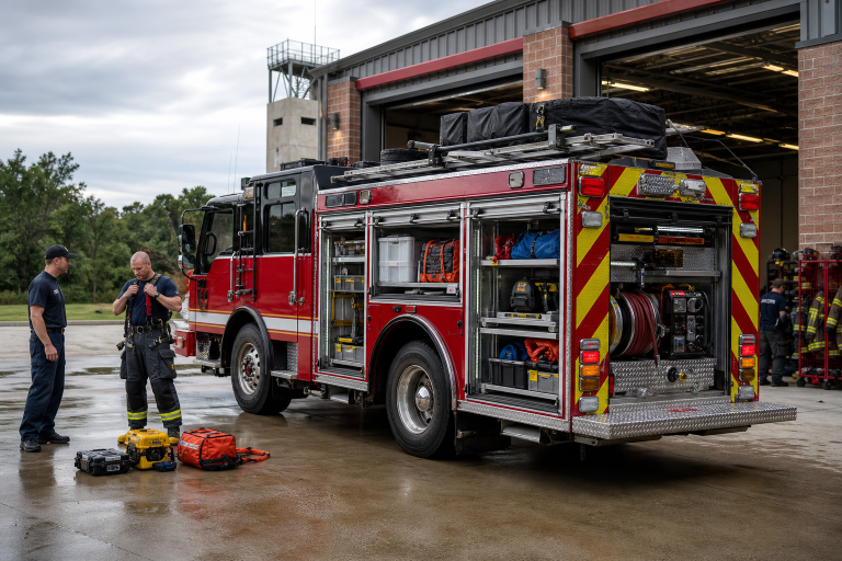 Emergency Fleets: Build Safer, More Efficient Layouts