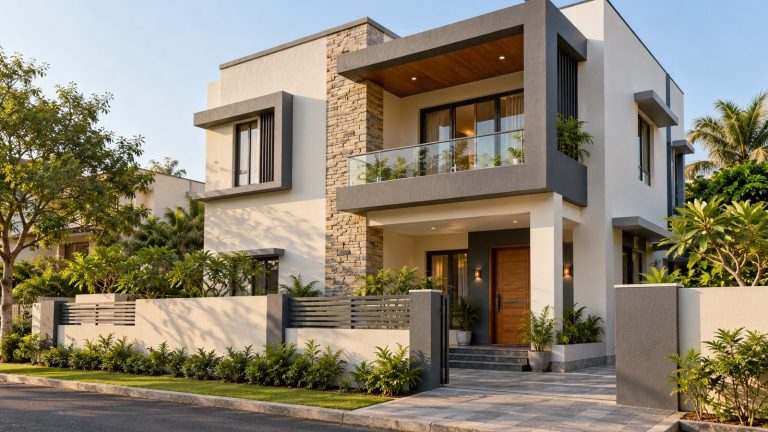 How to Choose Exterior Wall Colours for a Modern, Traditional or Minimalist Home