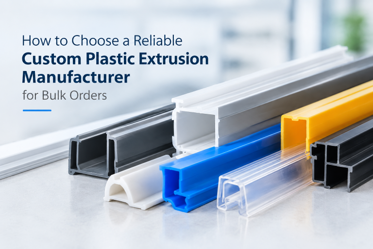 How to Choose a Reliable Custom Plastic Extrusion Manufacturer for Bulk Orders